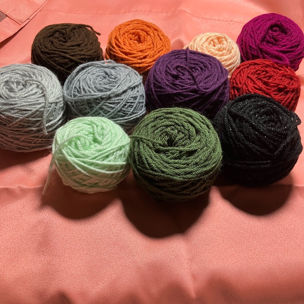 Colorful Yarn Bundle